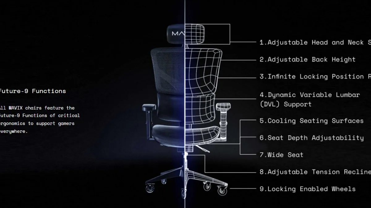 Mavix M9 Gaming Chair Review